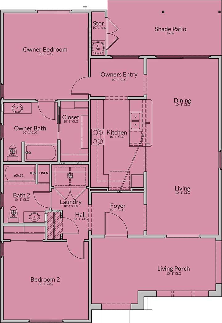 Milagro Floor Plan