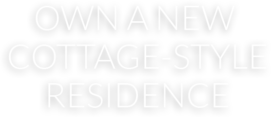Own a New Cottage Style Residence